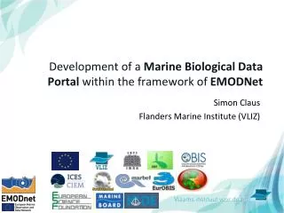 development of a marine biological data portal within the framework of emodnet