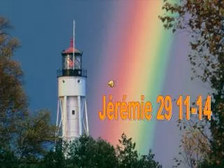 Jérémie 29 11-14
