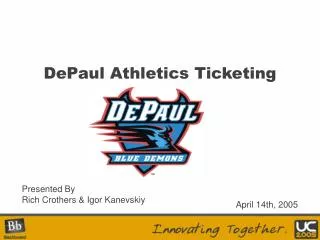 DePaul Athletics Ticketing