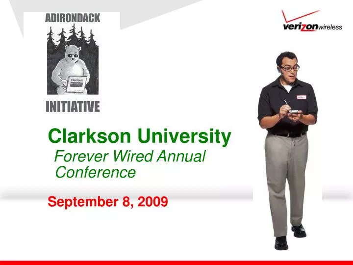 clarkson university forever wired annual conference september 8 2009