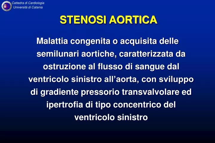 stenosi aortica