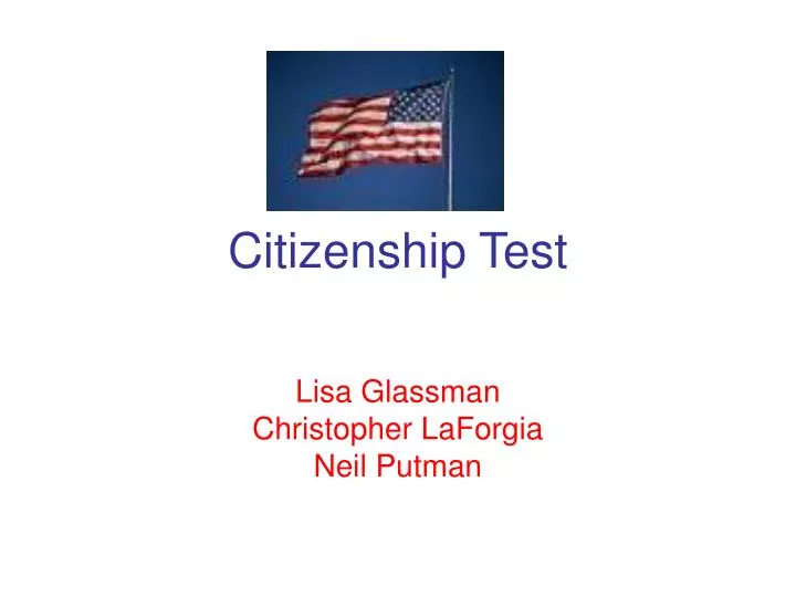 citizenship test