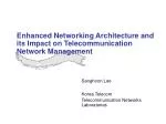 Enhanced Networking Architecture and its Impact on Telecommunication Network Management - slide 1