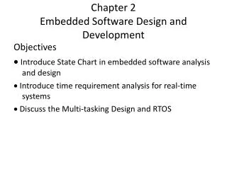 Chapter 2 Embedded Software Design and Development