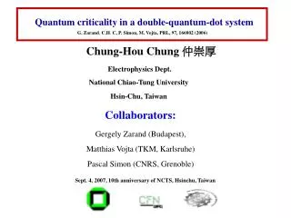 Quantum criticality in a double-quantum-dot system