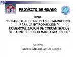 Proyecto de Grado - slide 1