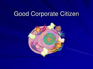 Good Corporate Citizen
