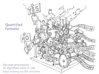 Quantified formulas