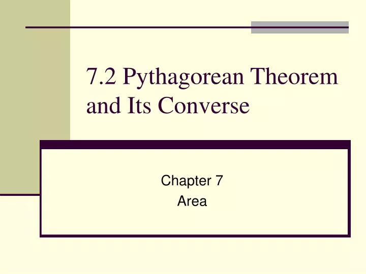 7.2 converse of shop the pythagorean theorem answers