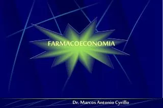 FARMACOECONOMIA