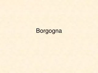 borgogna