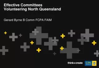 Effective Committees Volunteering North Queensland
