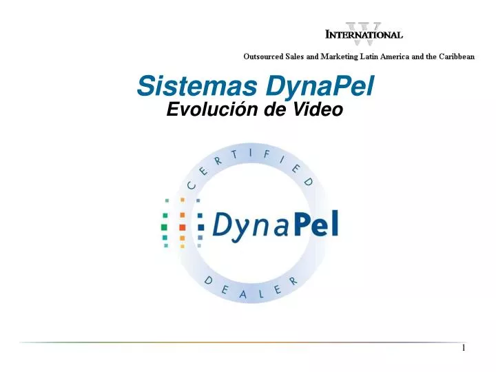 sistemas dynapel evoluci n de video 2006
