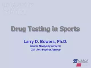 Drug Testing in Sports