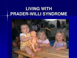 living with prader willi syndrome