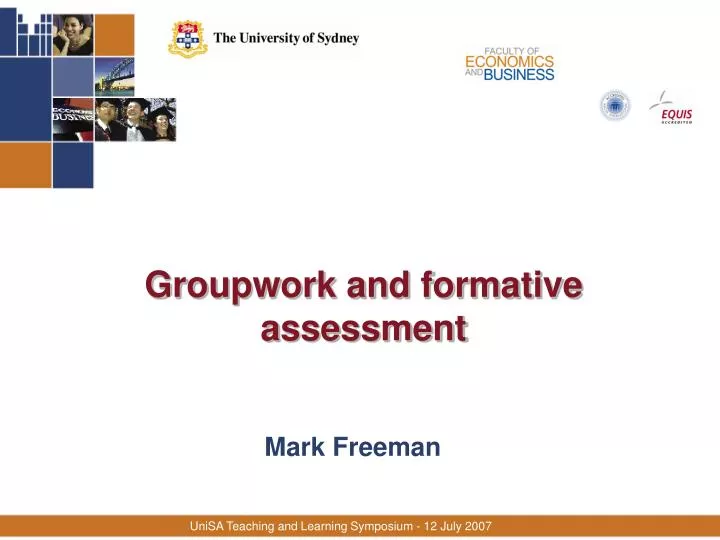 groupwork and formative assessment