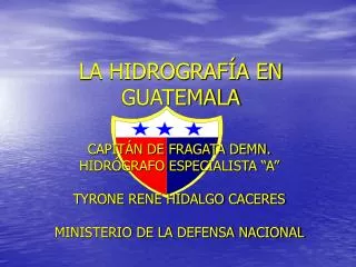 la hidrograf a en guatemala