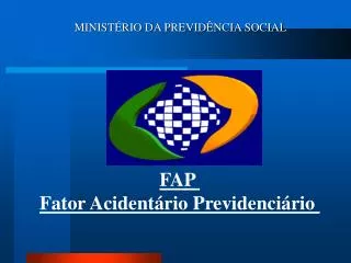 MINISTÉRIO DA PREVIDÊNCIA SOCIAL