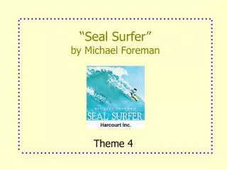 seal surfer by michael foreman