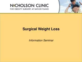Surgical Weight Loss