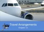 Travel Arrangements - slide 1