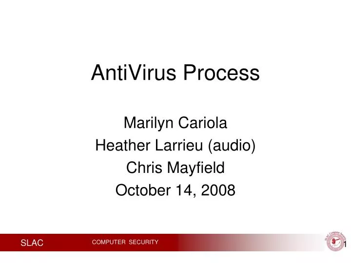 antivirus process