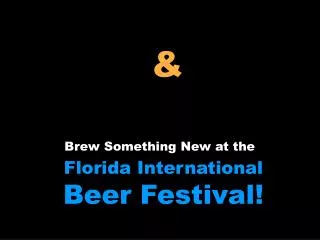 Brew Something New at the