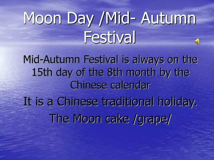 moon day mid autumn festival