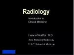 Radiology - slide 1