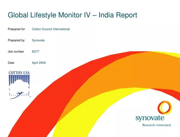global lifestyle monitor iv india report