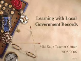 Learning with Local Government Records