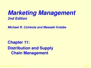 Marketing Management 2nd Edition