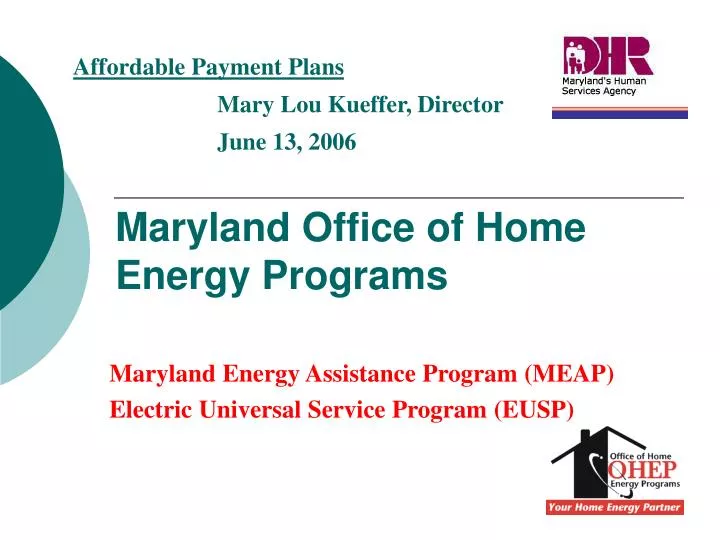 maryland office of home energy programs