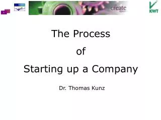 The Process of Starting up a Company