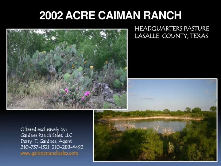 2002 acre caiman ranch