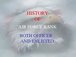 AIR FORCE RANK - slide 1