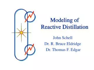 Modeling of Reactive Distillation