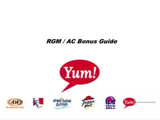 RGM / AC Bonus Guide