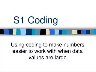 s1 coding