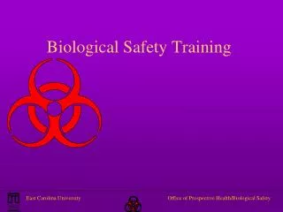 Biological Safety Training