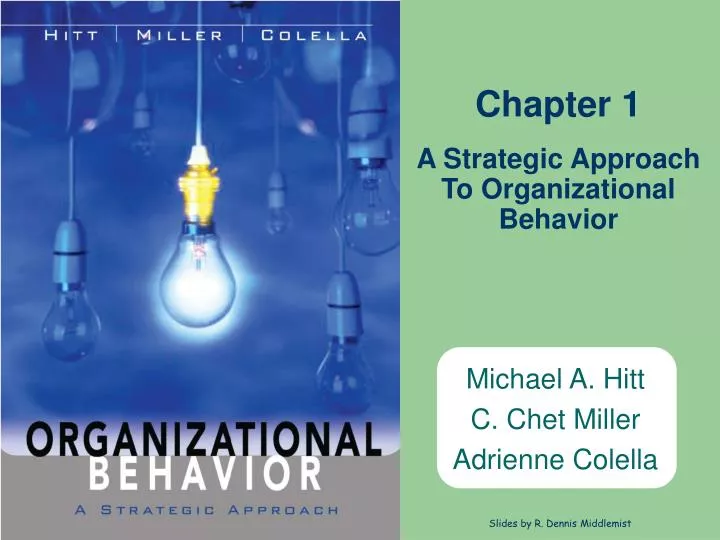 a strategic approach to organizational behavior