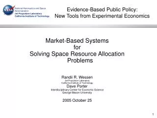 Evidence-Based Public Policy: New Tools from Experimental Economics