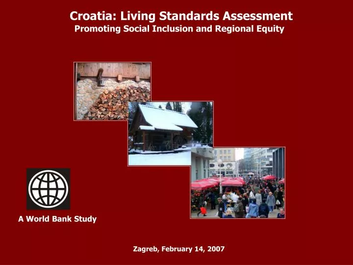 croatia living standards assessment promoting social inclusion and regional equity