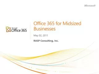 Office 365 for Midsized Businesses