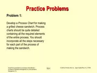 Practice Problems