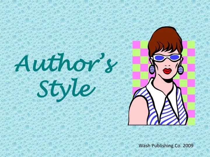 author s style
