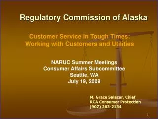 Regulatory Commission of Alaska