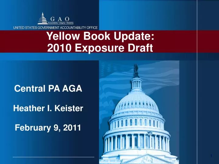yellow book update 2010 exposure draft