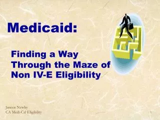 Medicaid: