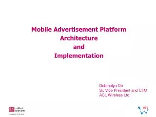 Mobile Advertisement Platform Architecture and Implementation